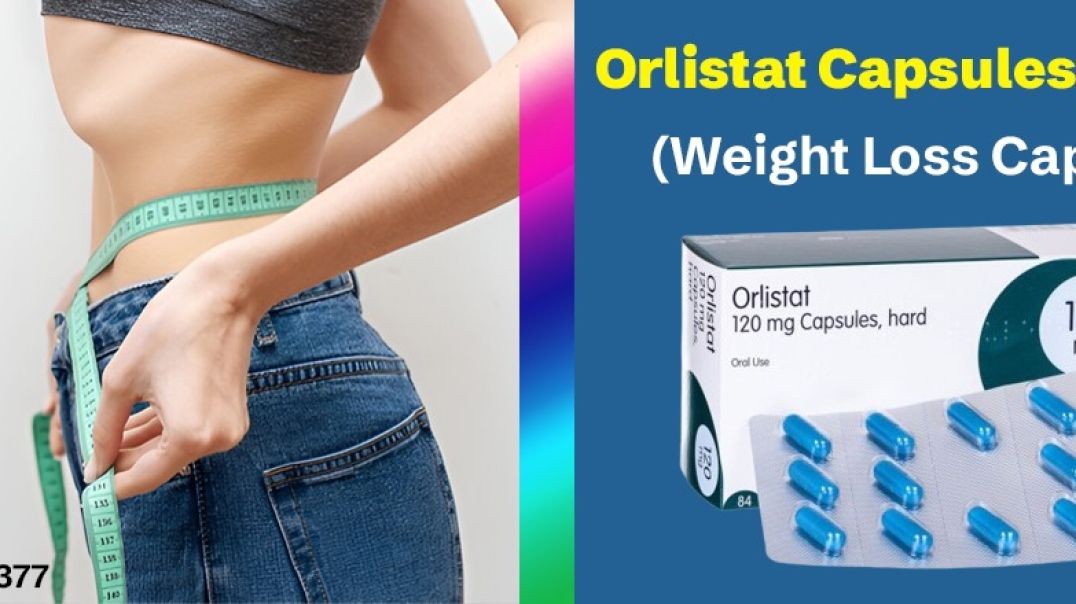 ⁣Effective management of obesity at low rates With Orlistat Capsules 120mg