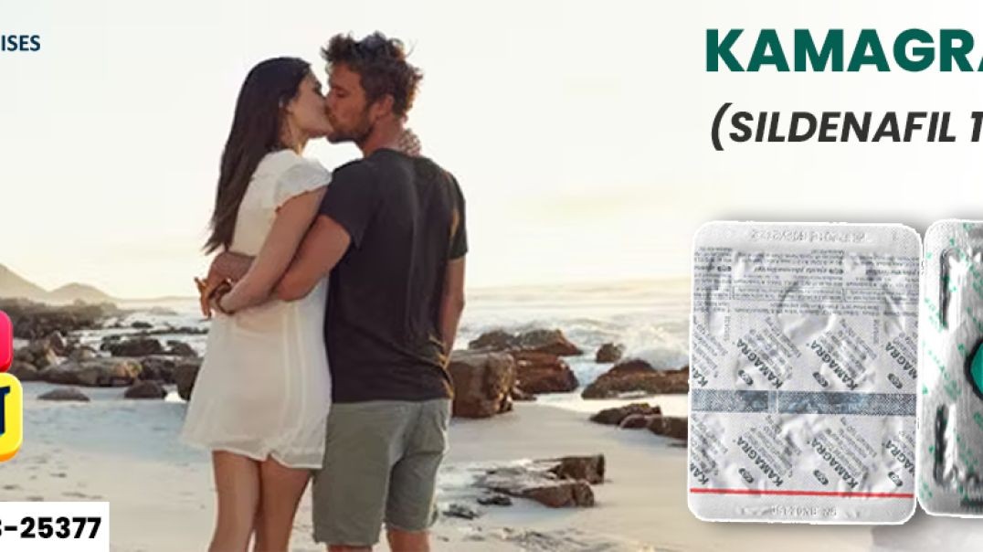 ⁣Managing Poor Sensual Performance in Men With Kamagra 100mg