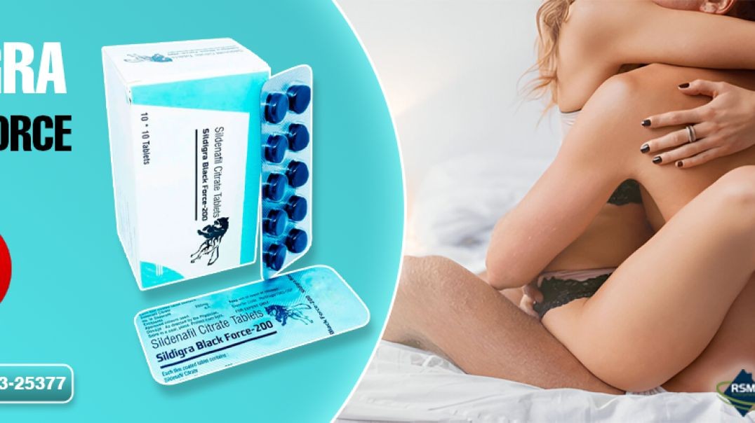 ⁣Experience Enhanced Potency &amp;amp; Stamina With Sildigra Black Force