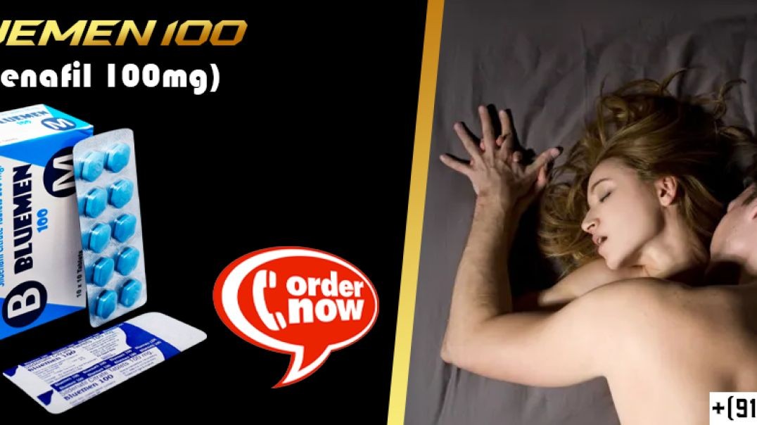 ⁣Management of Sensual Power Among the Men With Bluemen 100mg