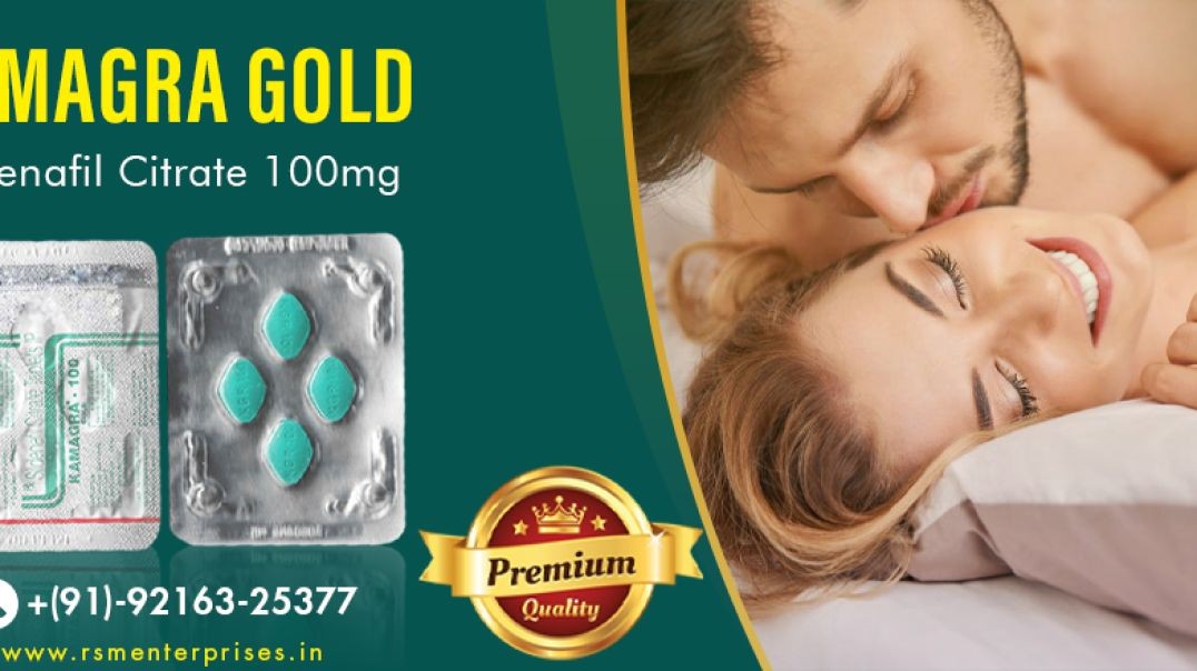 ⁣Lift Your Sensual Performance in Bed With Kamagra Gold