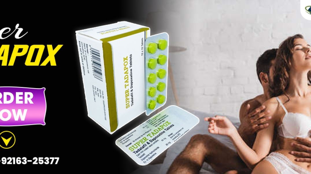 ⁣Ultimate &amp;amp; Powerful Treatment for Sensual Issues With Super Tadapox