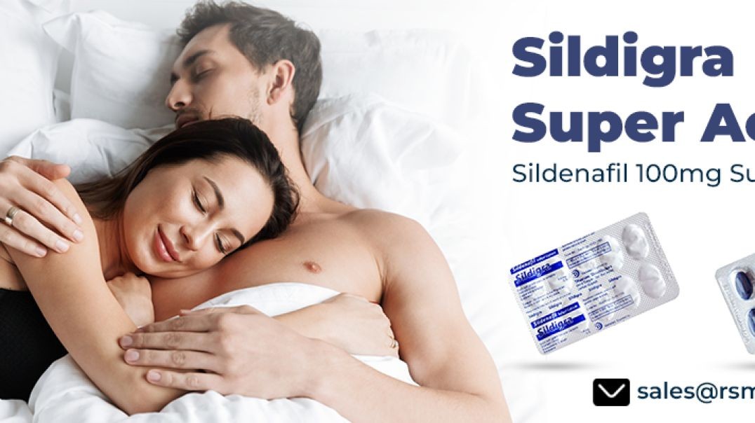 ⁣Flawless Treatment for the erectile disorder With Sildigra Super Active
