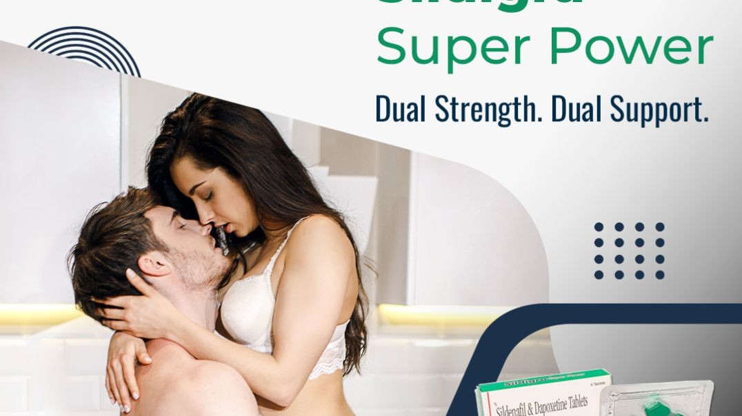 ⁣Regain Better Sensual Performance & Control With Sildigra Super Power