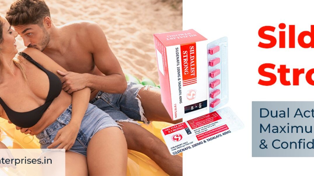 ⁣A Combined Treatment to Enhance Sensual Performance With Sildalist Strong