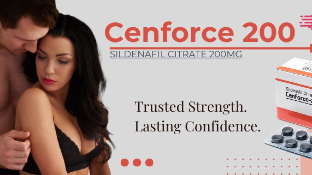 Managing Erectile Disorder with An Outstanding Solution With Cenforce 200mg