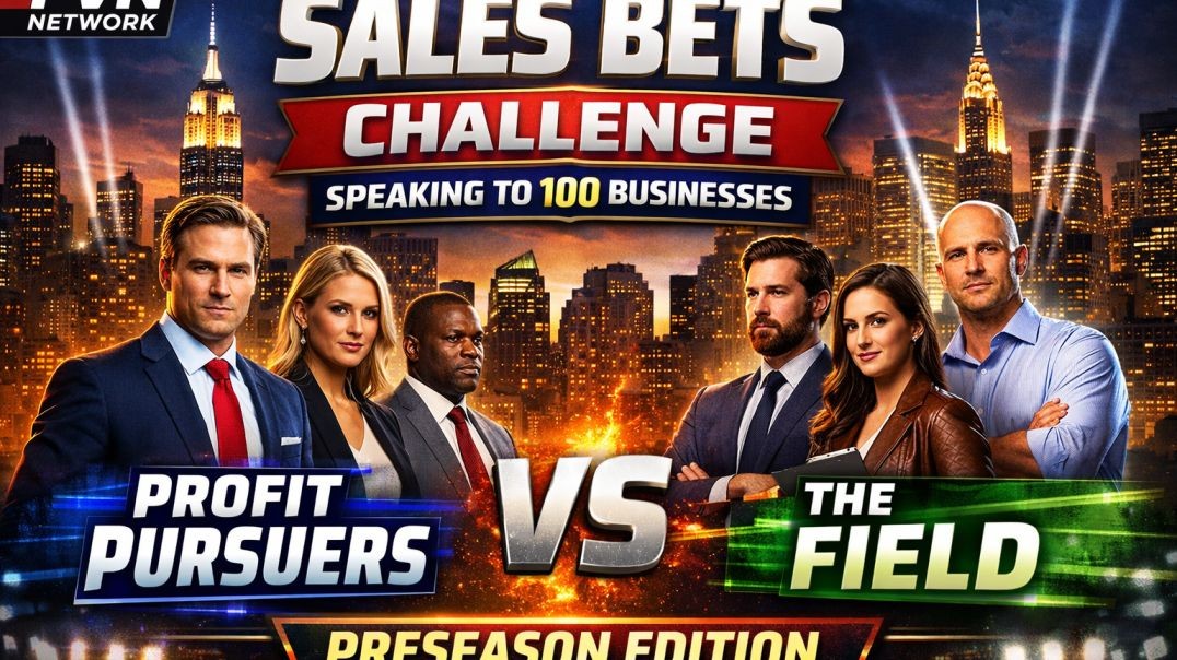 ⁣Speaking To 100 Businesses In One Day Preseason Sales Bets Challenge