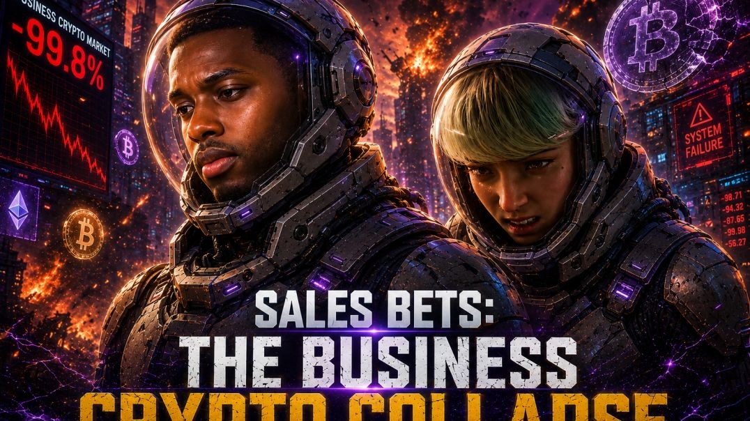 ⁣Sales Bets: The Business Crypto Collapse Movie